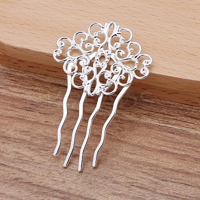 Iron Hair Comb Findings LS-OHAR-PW0001-410S-1