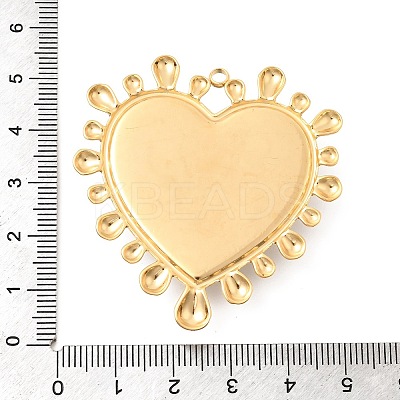304 Stainless Steel Big Pendants LS-STAS-H250-01GP-02-1