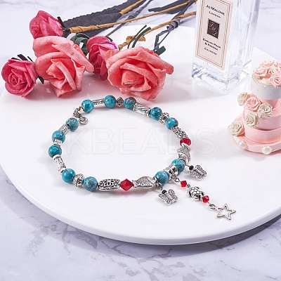 Tibetan Silver Alloy Beads PALLOY-PH0005-35-1