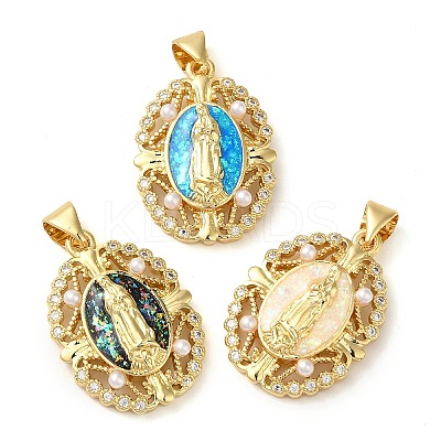 Rack Plating Brass Micro Pave Cubic Zirconia Earrings KK-P268-06A-G-1