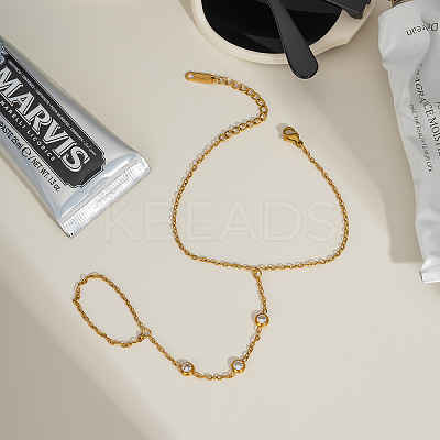 304 Stainless Steel Cable Chain Bracelets LS-MG3461-1