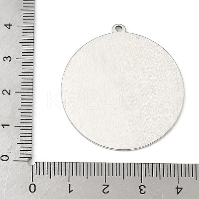 304 Stainless Steel Pendants STAS-G355-11P-1