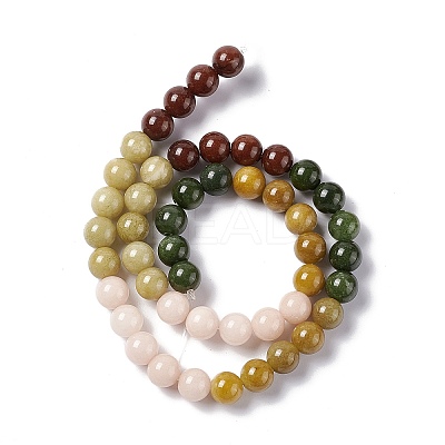 Natural Jade Beads Strands G-I334-07B-1