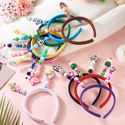 Cloth and Plastic Hair Bands OHAR-TAC0020-01E-1