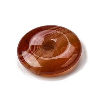 Natural Red Agate Pendants G-F820-13A-07-1