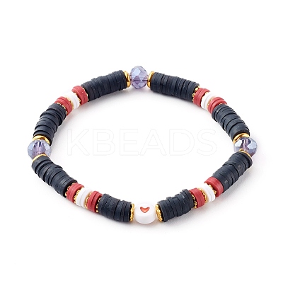Stretch Beaded Bracelets Sets BJEW-JB06203-1