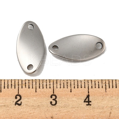 Non-Tarnish 304 Stainless Steel Connector Charms STAS-L022-231P-1