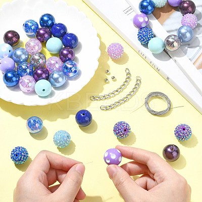 DIY Bubblegum Bracelet Pendant Decoration Making Kit MACR-CJC0010-01C-1