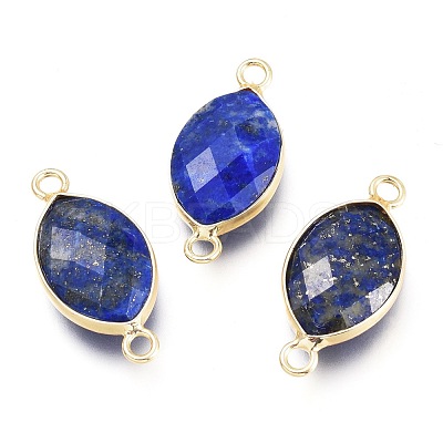 Natural Lapis Lazuli Links Connectors G-L528-17D-1