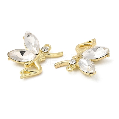 Light Gold Alloy Pendants PALLOY-A003-08KCG-01-1