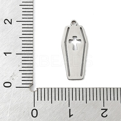 201 Stainless Steel Pendants STAS-H480-04P-1