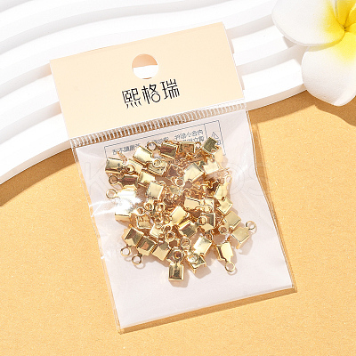 SHEGRACE Brass Folding Crimp Ends XGRQ1U597-368G-1
