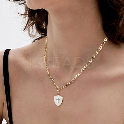 DIY Real 18K Gold Plated Chain Bracelet Necklace Making Kits DIY-BC0005-18-1