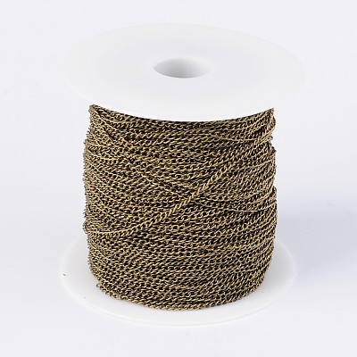 Iron Twisted Chains Curb Chains CHS001Y-AB-1