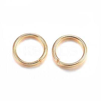 304 Stainless Steel Open Jump Rings STAS-F084-29G-1
