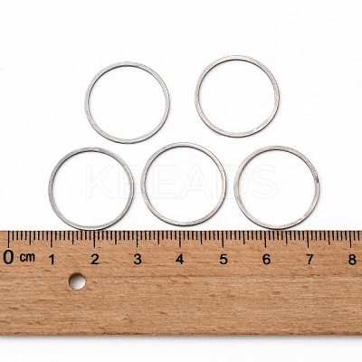 Tarnish Resistant 304 Stainless Steel Linking Ring X-STAS-S079-12A-1