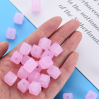 Imitation Jelly Acrylic Beads MACR-S373-89-E10-1