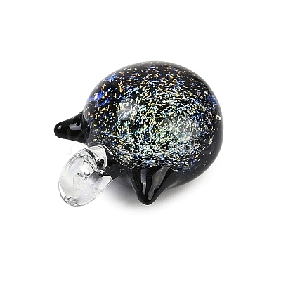 Handmade Lampwork Pendants LAMP-Q005-05A-01-1