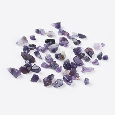 Amethyst Chips Floating Charms Fit Floating Locket Pendants X-G-F014-1-1