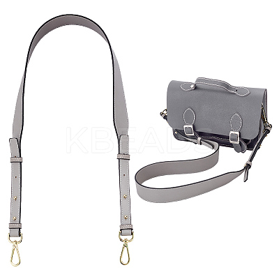Adjustable Cowhide Leather Bag Handles FIND-WH0290-05G-02-1