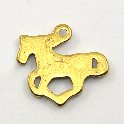 Tibetan Style Pendants TIBEB-LF1172YKG-AG-FF-1