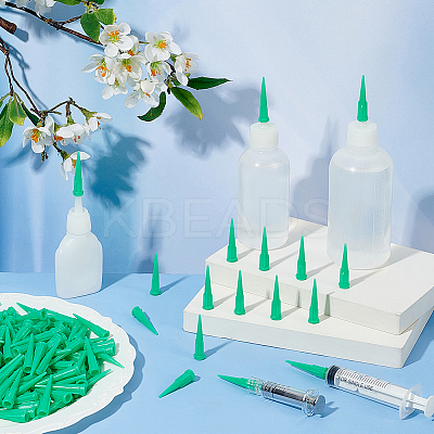 200Pcs Plastic Needles AJEW-BC0007-99A-1