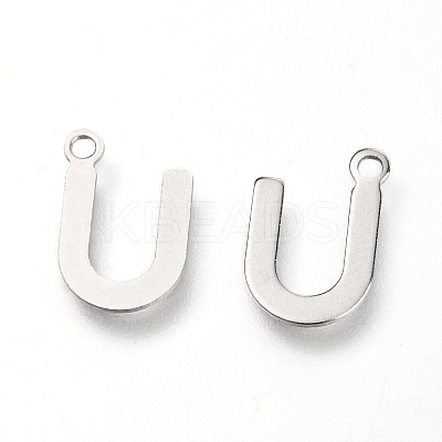 Non-Tarnish 201 Stainless Steel Charms X-STAS-C021-06P-U-1