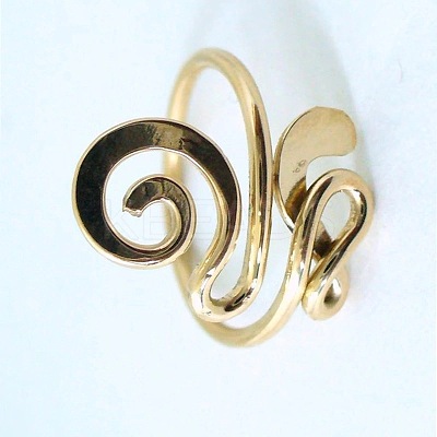 Brass Toe Cuff Rings for Women FS-WGFB02D-01-1