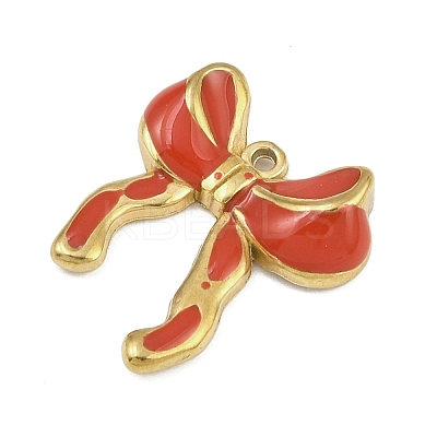 304 Stainless Steel Enamel Pendants LS-STAS-L305-01G-02-1