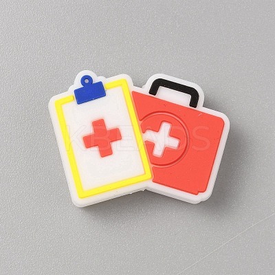 First Aid Kit Food Grade Eco-Friendly Silicone Focal Beads LS-SIL-TAC0016-01A-1