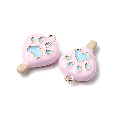 Alloy Enamel Pendants PALLOY-T094-05A-1