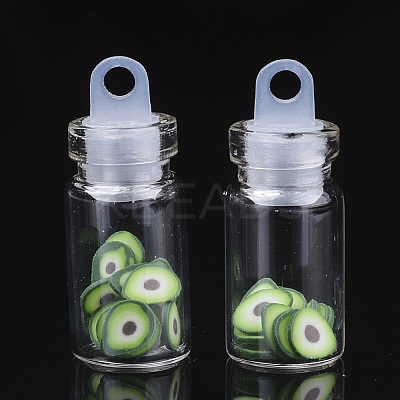 Handmade Polymer Clay Nail Art Decoration Accessories X-MRMJ-S046-006F-1