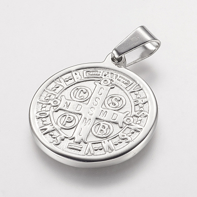 Non-Tarnish 304 Stainless Steel Pendants LS-STAS-E117-04P-1