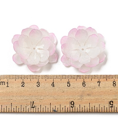 Heat Shrink Plastic Petal Bead Caps SACR-M007-01B-1