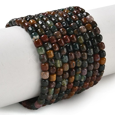Natural Indian Agate Beads Strands X-GG-CBAC70A-A02-1