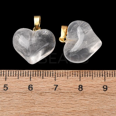 Natural Quartz Crystal Pendants G-B188-04G-07-1