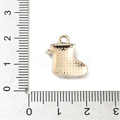 Christmas Themes Alloy Rhinestone Pendants LS-PALLOY-P313-02A-G-1