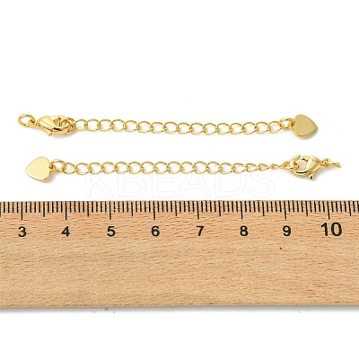 SHEGRACE Brass Curb Chain Extender XGR0147G-134G-1
