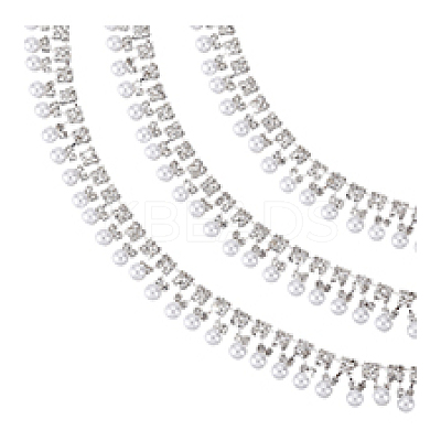 1Yard Round Iron Rhinestone Strass Chains CH-PH0001-17-1