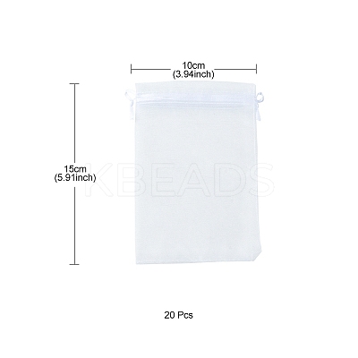 Organza Bags Jewellery Storage Pouches OP-YW0001-01D-02-1