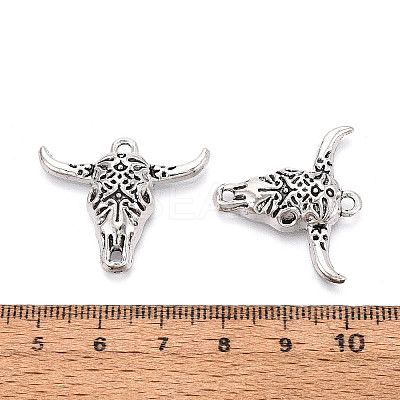 Tibetan Style Alloy Pendants TIBE-N014-05AS-1