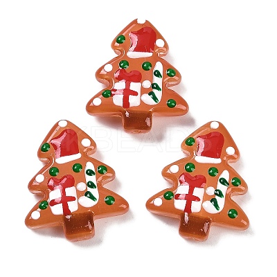 Christmas Theme Handmade Lampwork Beads LAMP-I027-07M-1