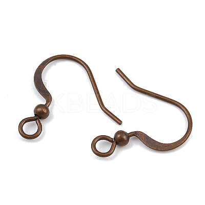 Brass French Earring Hooks LS-X-KK-Q369-RC-1