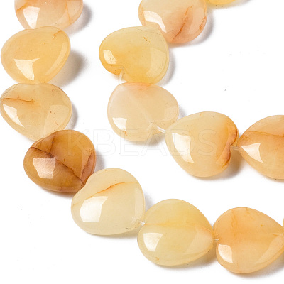 Natural Yellow Aventurine Beads Strands G-N0326-67-1