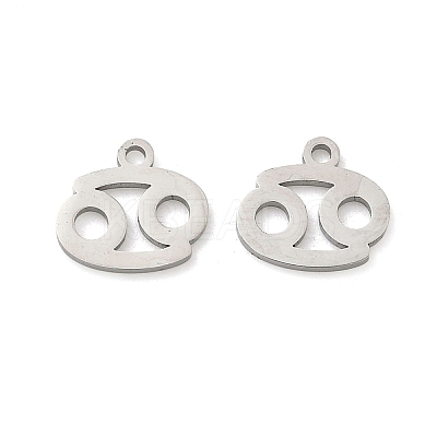 304 Stainless Steel Constellation Pendants STAS-H260-01P-09-1