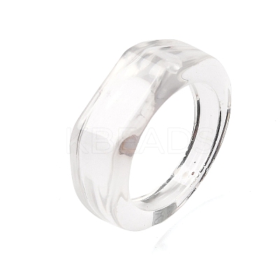 Kids Transparent Acrylic Glue on Ring Base LS-RJEW-P154-01A-02-1