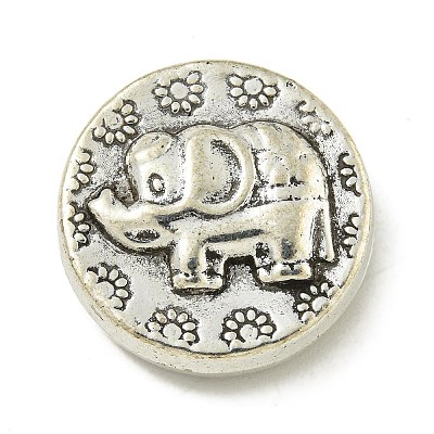 Tibetan Style Alloy Beads FIND-U015-15AS-01-1