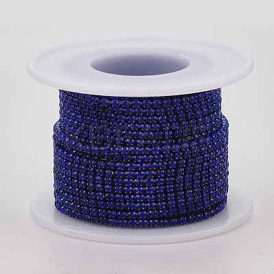 Electrophoresis Iron Rhinestone Strass Chains CHC-Q009-SS6.5-B03-1