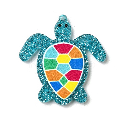 Ocean Theme Acrylic Pendants OACR-S003-01C-1