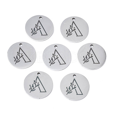 Non-Tarnish 304 Stainless Steel Charms STAS-T059-26P-A-1